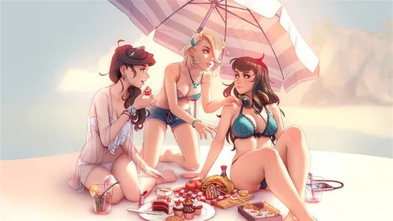 泳装卡通动漫美女图片 泳装卡通动漫美女图片
