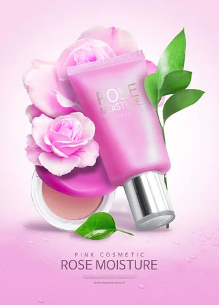 电商化妆品宝贝详情页模板