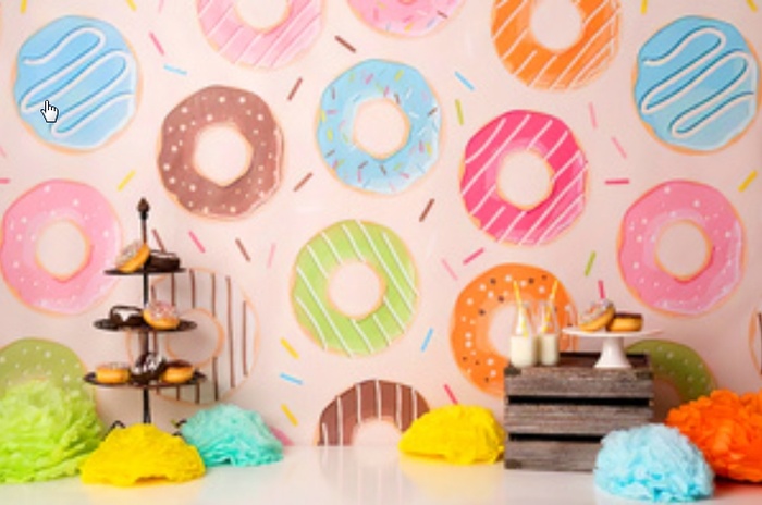 儿童照相拼接背景