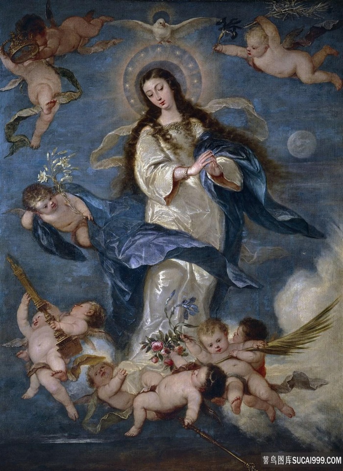 安托利内斯，何塞-拉-无垢者-康塞普西翁油画图片