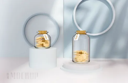 包装智能贴图样机VI效果PSD素材