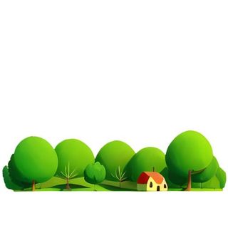 草丛草地草坡草原春天免抠