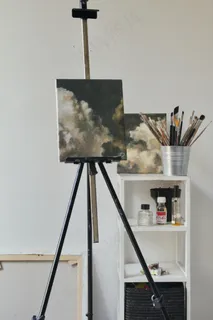 油画和画板图片 油画和画板图片
