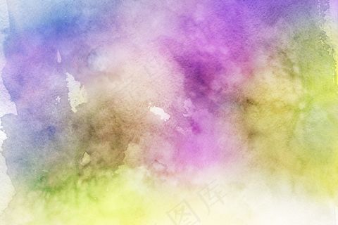 水彩现代背景