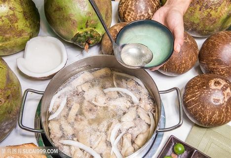 美味养生海南椰子鸡火锅