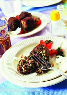 西餐瓤肉球美食图片