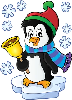 企鹅卡通雪天 企鹅卡通雪天