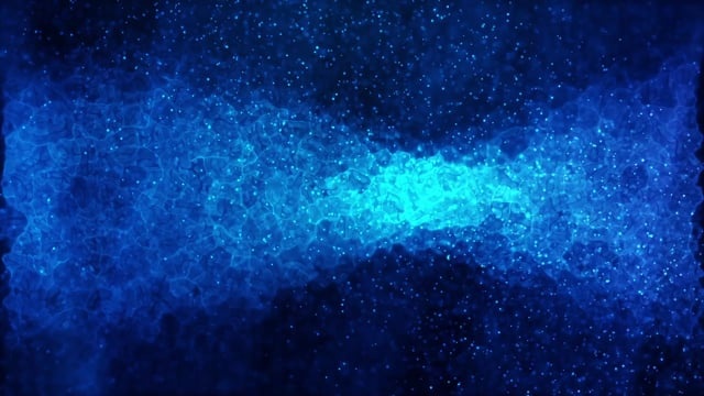 粒子, 蓝色的, 抽象, 灯, 形式, 运动, 背景