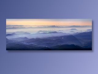 沂蒙山天蒙景区唯美水墨照片