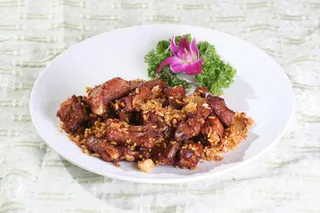 酱香米炒排骨
