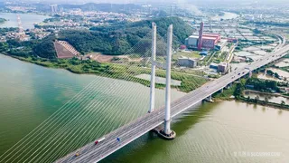 跨江大桥风景图片