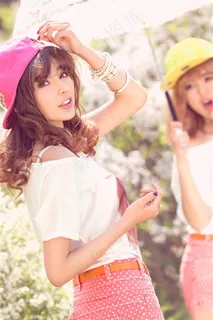 闺蜜俏皮美女写真