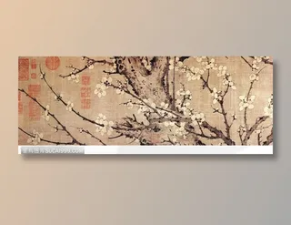 花鸟篇-盛开的梅花树