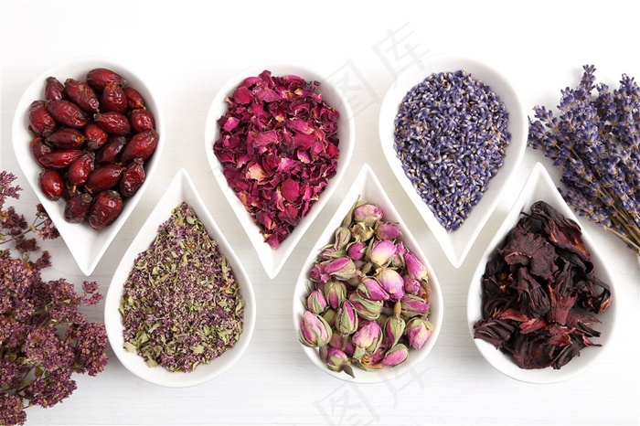 美味的花茶摄影