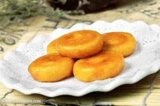 南瓜煎饼的美食图片