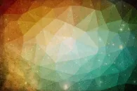 不规则几何多边形素材创意高清图片