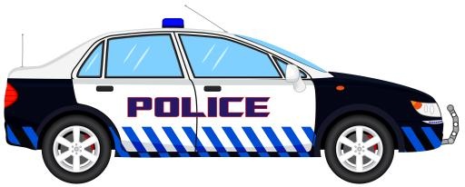 警车 PNG免抠(4500x1817)