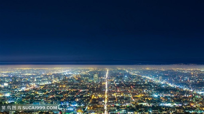 台北全景建筑夜景