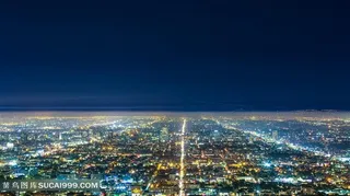台北全景建筑夜景