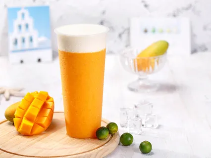 奶茶店水果茶饮品特饮高清图芝士芒芒