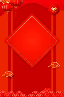 新年春节喜庆摄影楼背景图设计素材