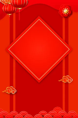 新年春节喜庆摄影楼背景图设计素材