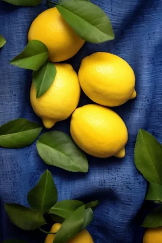 柠檬薄荷摄影背景