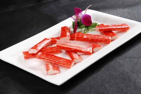 蟹柳火锅配菜美食设计素材