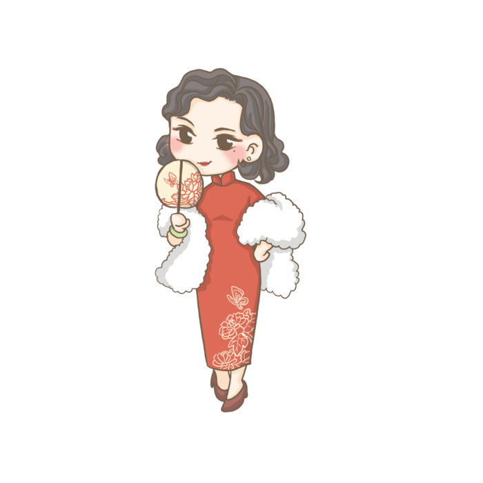 传统旗袍美女 (115)