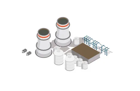 分析图素材图标集合景观建筑立面插画场景AI矢量图形设计