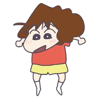 蜡笔小新可爱人物免扣素材