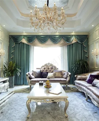 奢华客厅素材