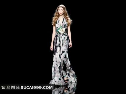 女性晚礼服写真