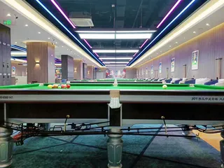 台球室内环境场景