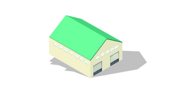 分析图素材图标集合景观建筑立面插画场景AI矢量图形设计