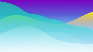 极简剪纸波浪弥散光渐变背景图