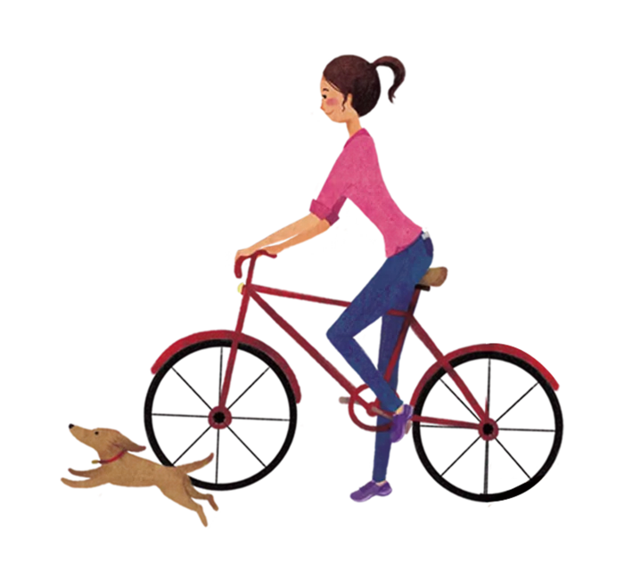 保护环境低碳生活骑单车