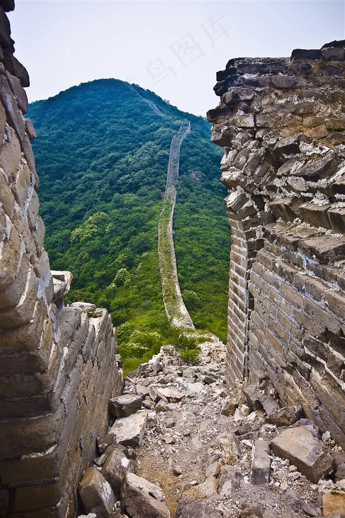 万里长城风景名胜图片素材
