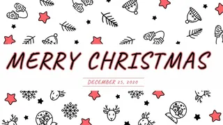 圣诞节圣诞树圣诞老人闪亮装饰电商促销折扣海报