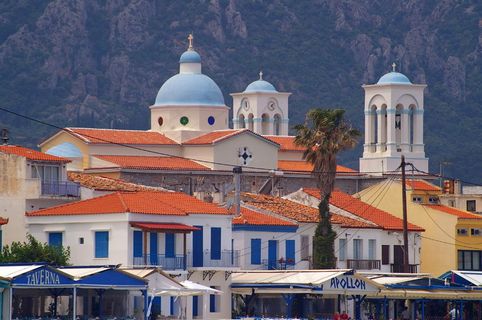 希腊萨摩斯岛图片