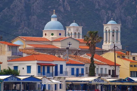 希腊萨摩斯岛图片