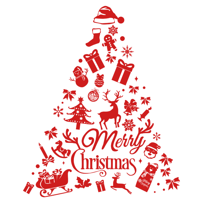 圣诞节平安夜圣诞树免扣素材圣诞元素