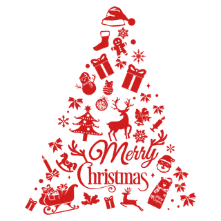 圣诞节平安夜圣诞树免扣素材圣诞元素