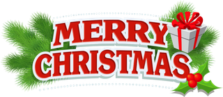 圣诞节松树 红字母