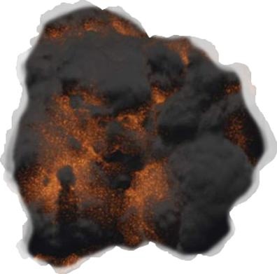 爆炸 PNG免抠(396x391)