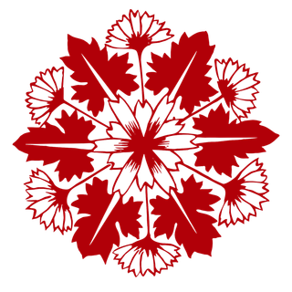 红色喜庆简约风传统吉祥纹样纹路纹理免扣PNG素材图片 (59)