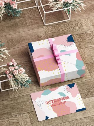 包装智能贴图样机VI效果PSD素材