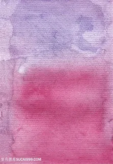 紫红色水墨水彩晕染背景高清图