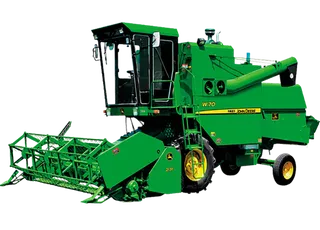 现代农业绿色拖拉机