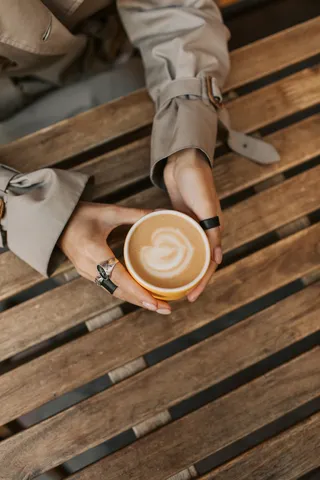 黑色美味咖啡摄影素材